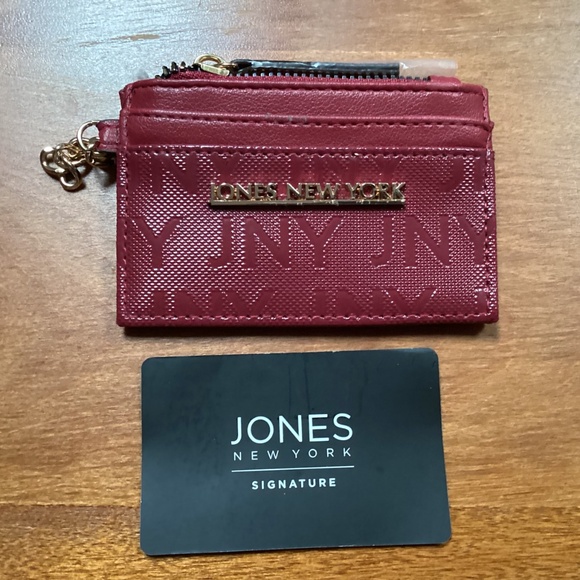 JONES NEW YORK Red Women's Wallet Card - Picture 2 of 10